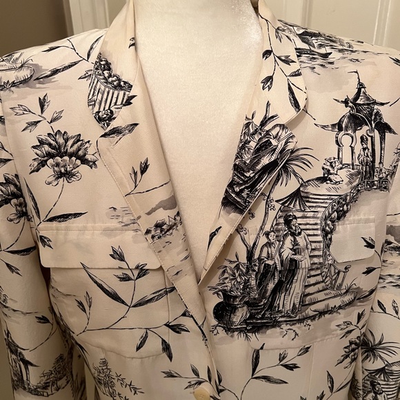 Vintage Silk Jacket - Picture 2 of 4